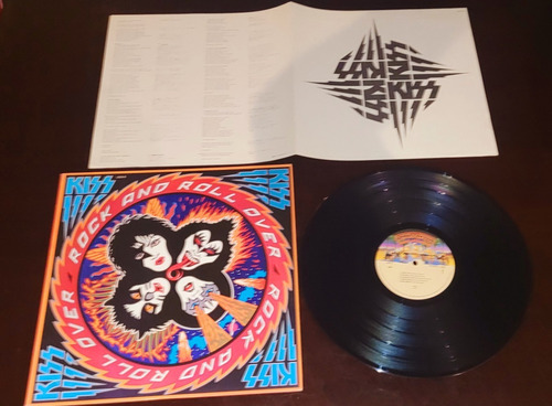 Kiss - Rock And Roll Over 1976 Japan Lp Ex Ozzyperu