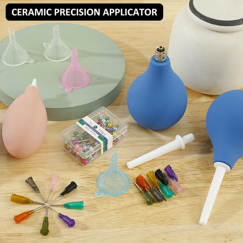 Aplicador Pottery Precision, Con Punta De Aguja Para Exprimi