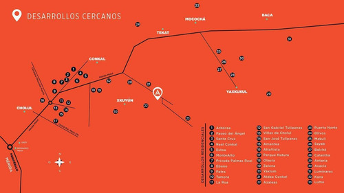 Imagen 4 de 13 de Terreno Venta En Merida, En Conkal. ! Listos Para Construir