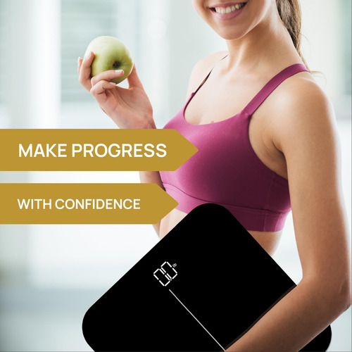 Báscula Inteligente De Grasa Corporal Analizador Bluetooth Color