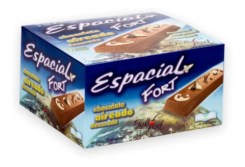 Chocolate Aireado Espacial Fort X 20u 
