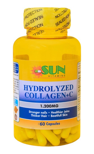 Colageno Hidrolizado 1200 Mg  Vitamina C 60 Capsulas