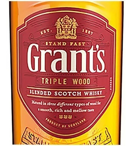 Whisky Grant's Escocês Triple Wood - 1l