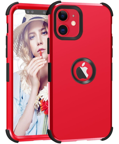 Funda Para iPhone 11/ip11pro/ip11pro Max Uso Rudo 3 En 1