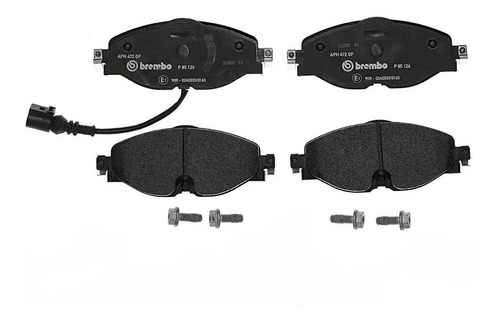 Balatas Brembo Audi Tt Fv3 Fvp 2.0 Tts Quat. 2015a2019 L-m D