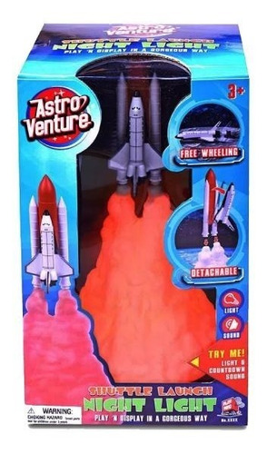  Astro Venture Shuttle Launch Night Light 63172 