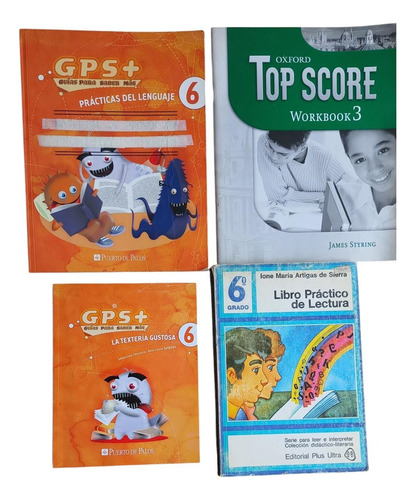 Manual 6 Grado Segundo Ciclo Santillana Lote 12 Libros L19 (Usado)