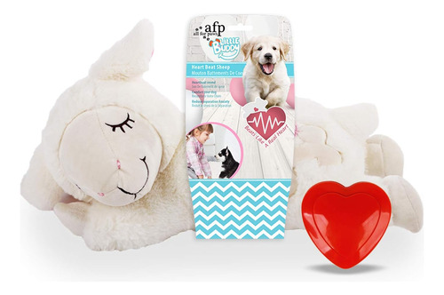 All For Paws Heartbeat Dog Toy, Dog Ansiedad Relief, Sheep S