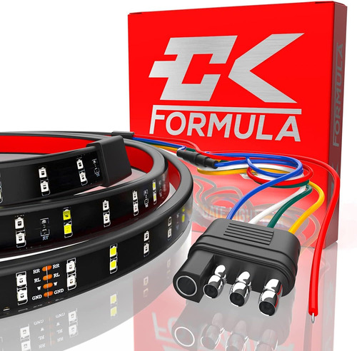 Ck Formula Barra Led De Doble Fila Para Portón Trasero De 48