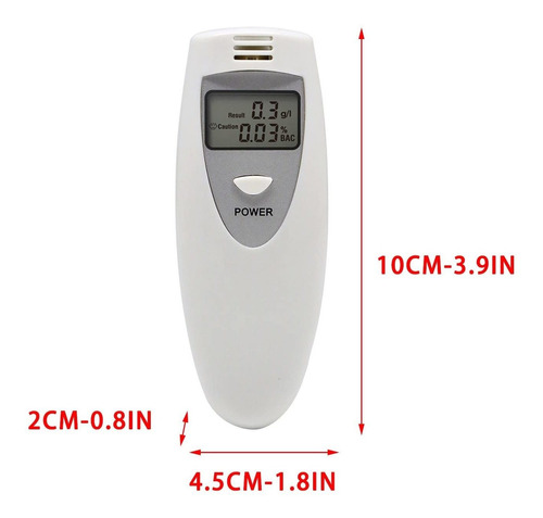 Ksdnea Digital Breath Ethanol Tester Detector For