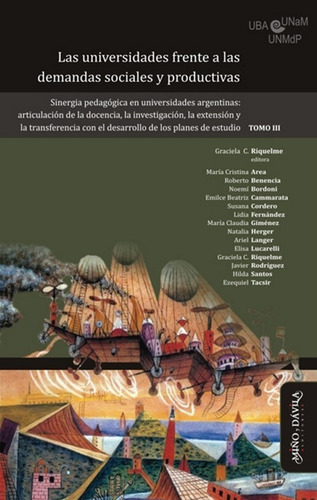 Las Universidades Frente A Las Demandas Tomos 1, 2 Y 3