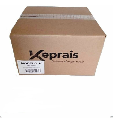 Papel Aluminio Modelo 10 Keprais (24 Piezas)