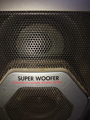 Módular Panasonic Ak27 Super Woofer Par De Bocinas 6 Ohms Gris Plata 200 W (Usado)