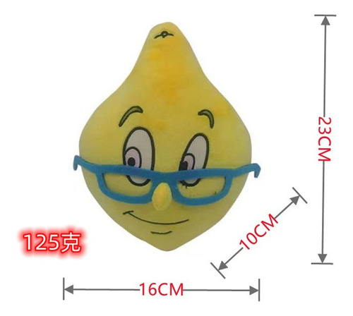 Amarillo Ms. Lemons Peluche Muñeca Juguete Cumpleaño Regalo