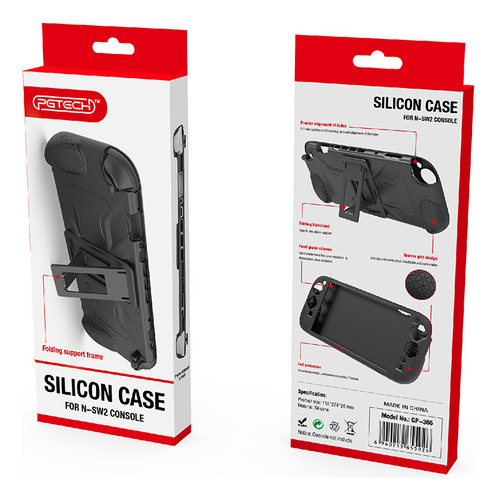 Funda De Silicona Con Soporte Para Swith 2
