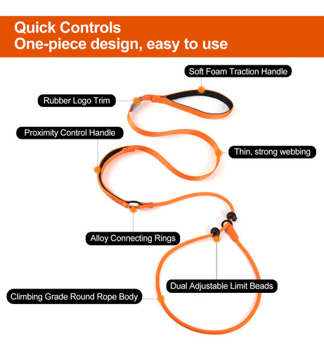 Slip Leads For Dogs Dog Leash Dog Leash Adjustable Lead