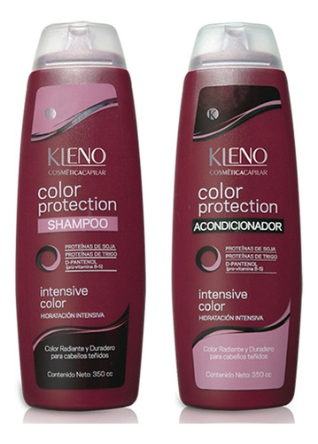 Shampoo + Acondicionador Kleno Color Protection X 350