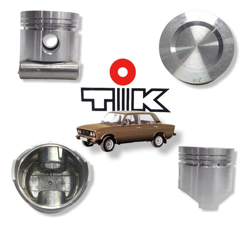 Piston Lada 1.6 2106 Niva 2121 (1.00mm) Tik 74-790205