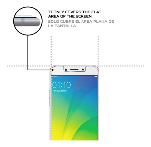Protector Mica Pantalla Para Vkworld Mix Plus