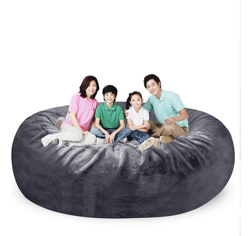 Funda Para Silla De Puf Gigante (solo Funda, Sin Relleno), F