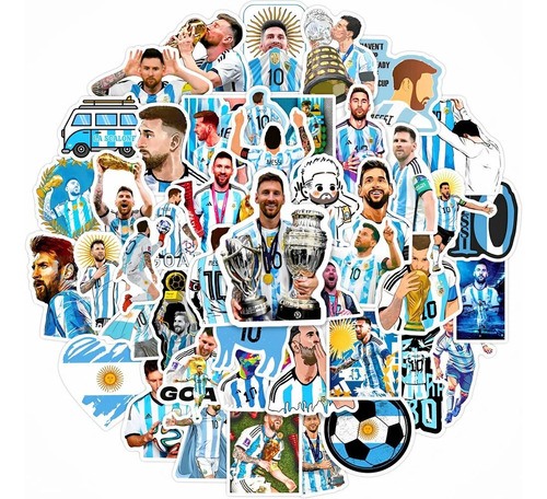 Sticker Lionel Messi - Set De 100 Unidades - Pegatinas