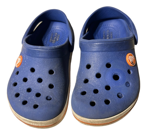 Crocs Crocband Niños Azules Ojota