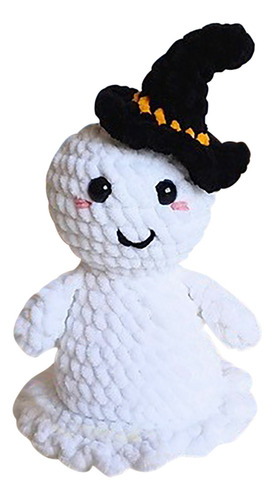 Un Bonito Adorno De Juguete Fantasma Con Sombrero De Bruja 6