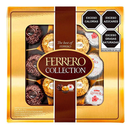 Chocolates Ferrero Collection 122g 11pz