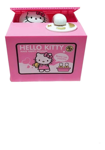 Alcancía Roba Moneda Hello Kitty 