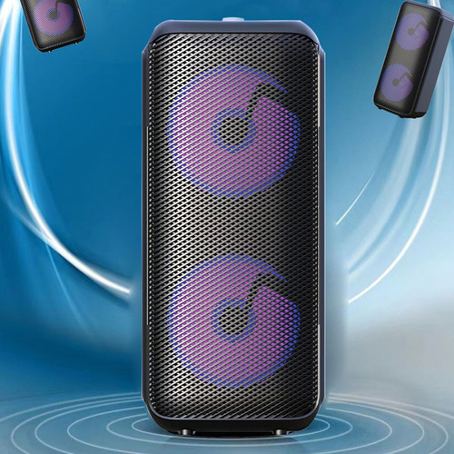 Altavoces Bluetooth, Inalámbricos Con Luces, Salida De Altav
