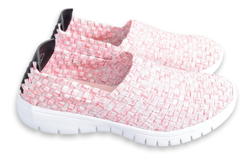 Zapatilla Pancha Elastizada Flywing F5218 Tejida Flexible