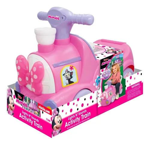 Buggie Tren Minnie Kiddieland Disney Bebes Desde 12 Meses