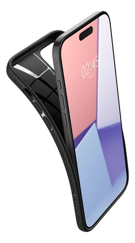 Case Spigen Liquid Air iPhone 15 Pro 6.1 (funda Texturizada)