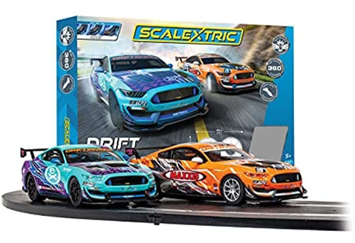 Scalextric Drift 360 Mustang Gt4s 1:32 Juego De Pista De Car