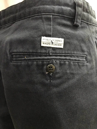 Short De Gabardina Polo Ralph Lauren Andrew Short Talle W30 (Usado)