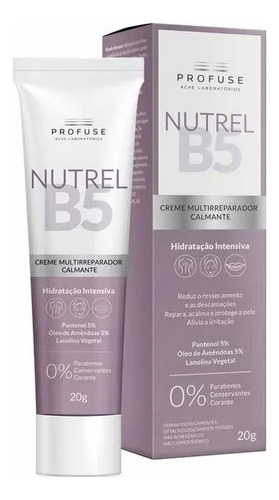 Creme Calmante Profuse Nutrel B5 Corpo E Rosto 20g