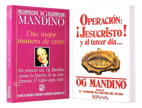 Og Mandino Mejor Manera De Vivir + Operación Jesucristo