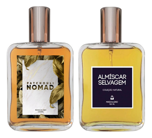 Perfume - Patchouli Nomad + Almíscar Selvagem 100ml