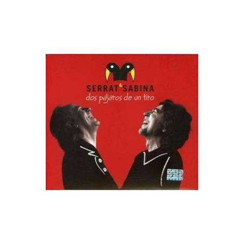 Sabina & Serrat Dos Pajaros De Un Tiro Cd + Dvd Nuevo