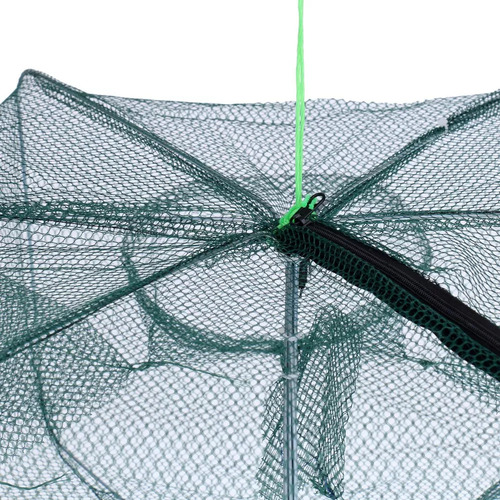 Mx1 Jaula Plegable Para 4 Trampas Con Redes De Pesca Para