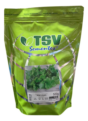 Semente De Coentro Português 500gr Importado Tsv
