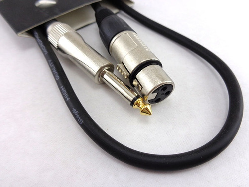 Imagen 4 de 5 de Cable Canon - Plug Stagg Smc6xp 6 Metros P/microfono