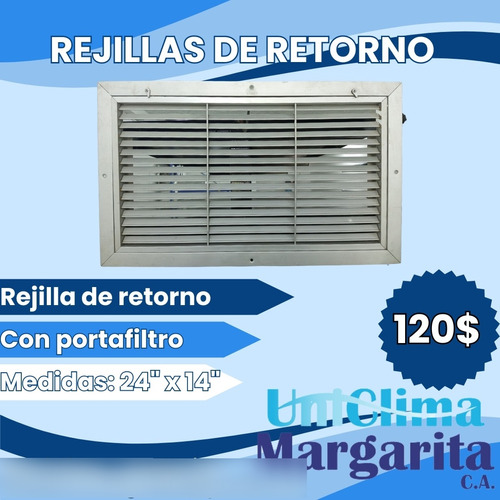 Rejillas De Ventilacion De Retorno