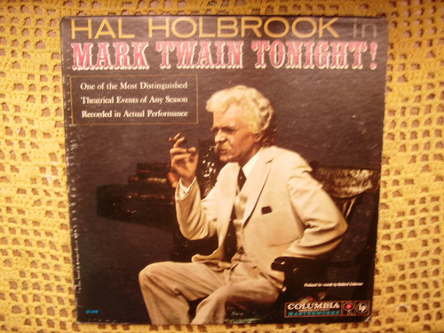 Hal Holbrook / Mark Twain Tonight - Lp Vinilo Usa