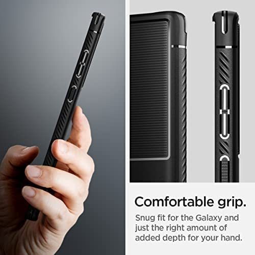 Imagen 5 de 7 de Funda Spigen Rugged Armor Para Galaxy S22 Ultra - Negro