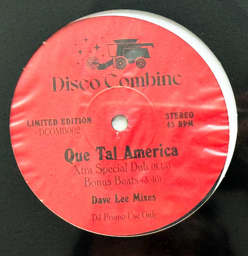 Dos Hombres Sonido - Que Tal America (dave Lee Mixes)