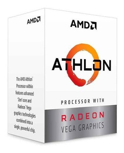Procesador Amd Athlon 3000g S-am4 35w 3.5 Ghz Cache 5 Mb