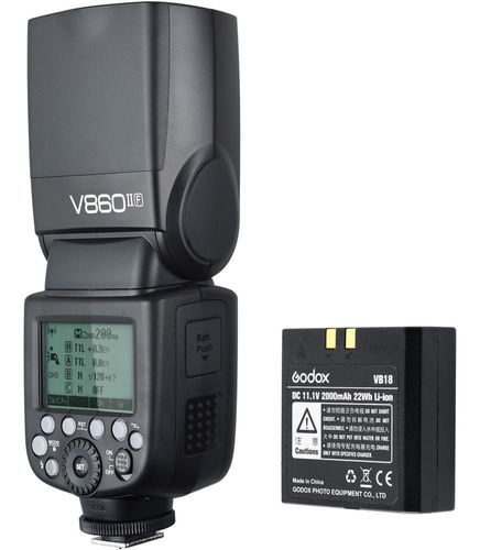 Godox Ving V860iio Ttl Li-ion Flash Kit For Olympus/panasoni