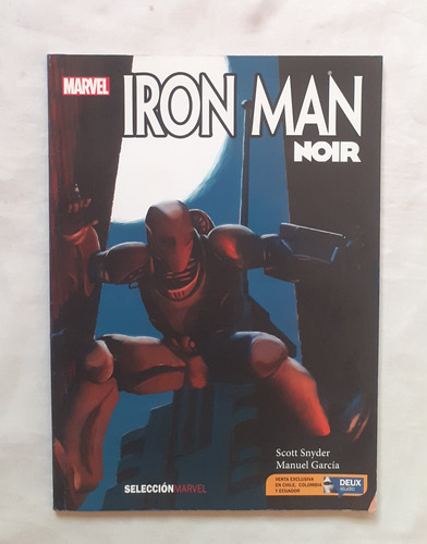 Iron Man Noir Seleccion Marvel Comic Original Oferta 