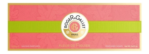Roger & Gallet Sabonete Perfumado Fleur De Figuier 3x 100g